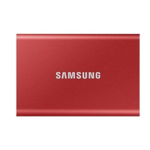 SSD Eksterni 500GB SAM Portable T7 Metallic Red USB 3.2 MU-PC500R/WW