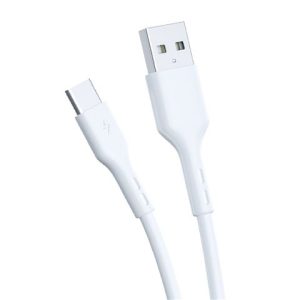 MS CABLE 2.4A fast charging USB-A 2.0-> USB-C, 2m, bijeli