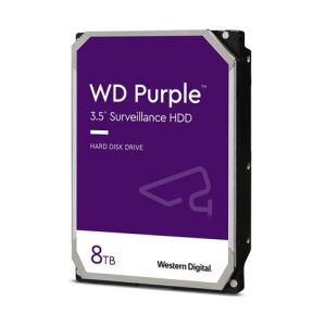 HDD Interni WD Purple Surveillance 8TB 3,5″ SATA WD84PURZ