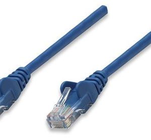 Intellinet prespojni mrežni kabel Cat.5e UTP PVC 1m plavi